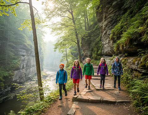  Letchworth State Park Gorge Trail